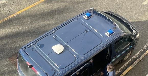 Zef Lleshaj lo scorso 19 dicembre, accompagnato dalla Penitenziaria in tribunale ad Aosta per la convalida del fermo dopo le dimissioni dall'ospedale