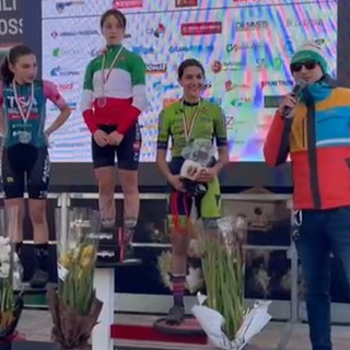 Aurora Lecca sul podio