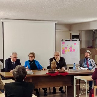 Da sn Giovanni Donati, Mariagrazia Vacchina, Lorenzo Pasquariello e Alessandro Fusaro