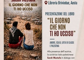 Sarah Mustafa ad Aosta con 'Il giorno che non ti ho ucciso' Sarah Mustafa ad Aosta con 'Il giorno che non ti ho ucciso'