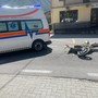 Arnad: auto contro moto, ferito un giovane