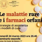 Malattie rare e farmaci orfani, evento informativo al Seminario di Aosta