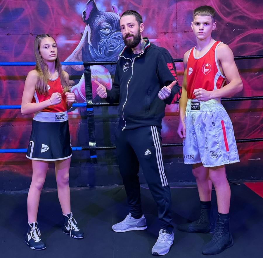 Alyssa Macrì, Luca De Carolis e Jastin Kocecku