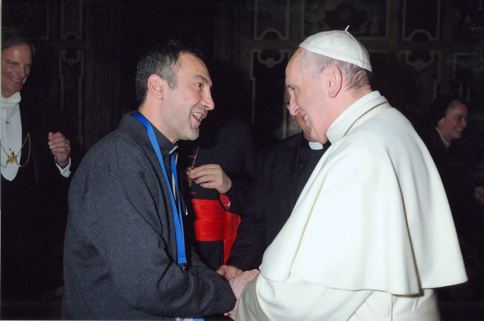 Don Isidoro Mercuri Giovinazzo in ricordo di Papa Francesco