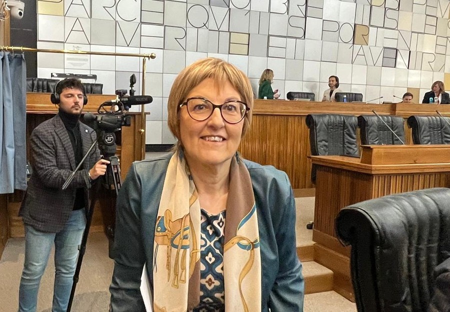 Chiara Minelli, consigliera regionale di Avs