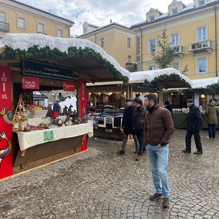 Aosta, in allestimento il 'Marché Vert Noël' 2025/26