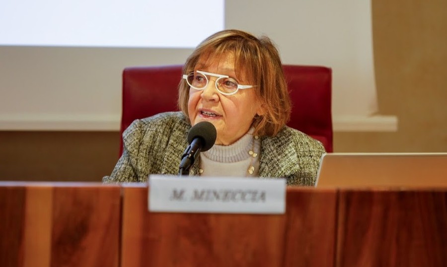 Il magistrato e presidente dell'Associazione, Marilinda Mineccia