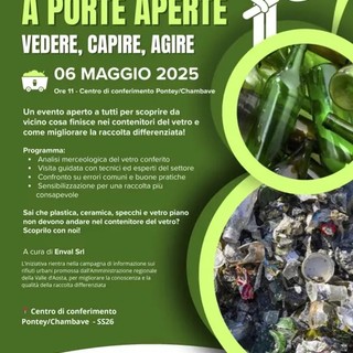 A Pontey 'Merceologica vetro a porte aperte'