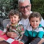 Maurizio Cerva con i nipoti Lorenzo e Nicolò