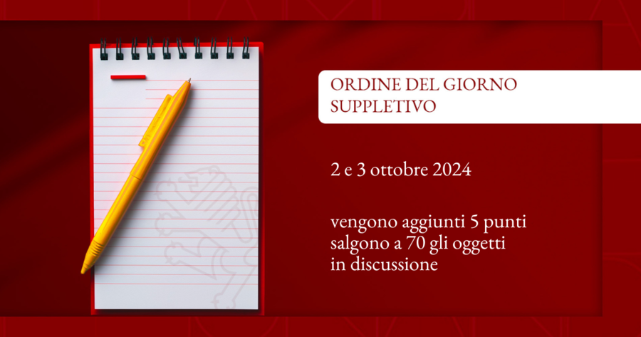 Consiglio Valle, cinque nuovi punti nel già corposo ordine del giorno Consiglio Valle, cinque nuovi punti nel già corposo ordine del giorno