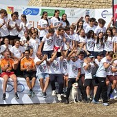 La 'truppa' dell'Orange Bike Team