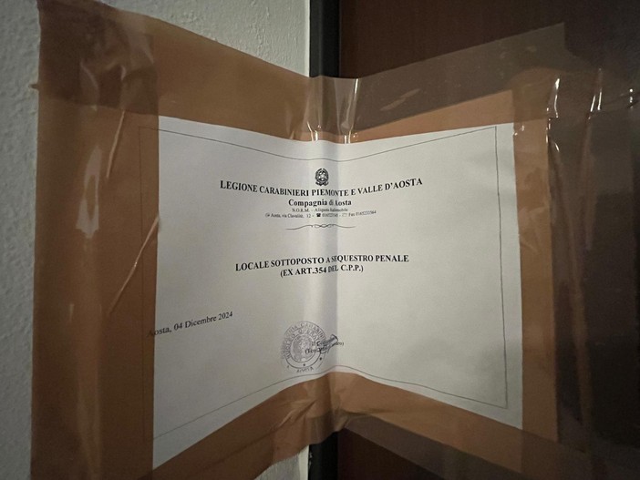 Indagine a 360° dei carabinieri sulla morte di una settantenne aostana Indagine a 360° dei carabinieri sulla morte di una settantenne aostana