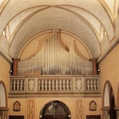 L'organo della chiesa parrocchiale di Cervinia