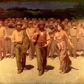 Il quarto stato, di Giuseppe Pellizza da Volpedo