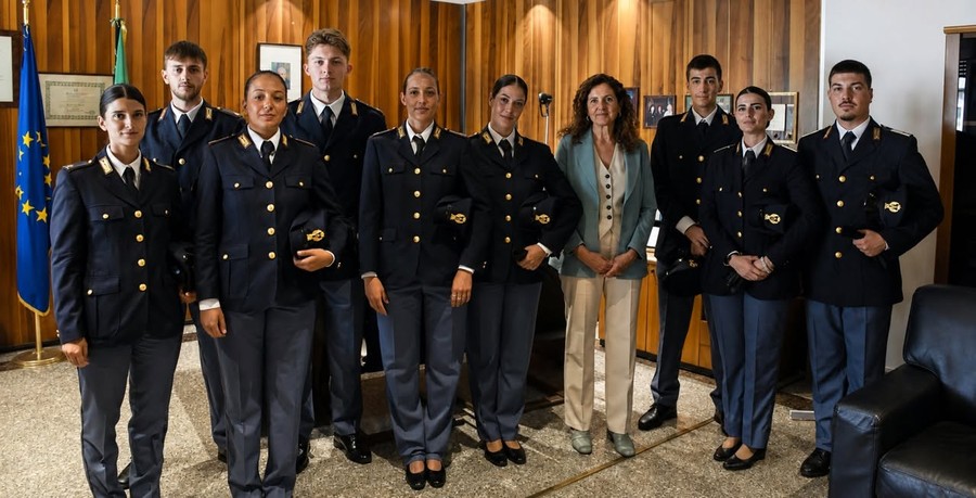 Nove nuovi agenti di polizia Aosta, oggi l'incontro con il Questore Cannavale