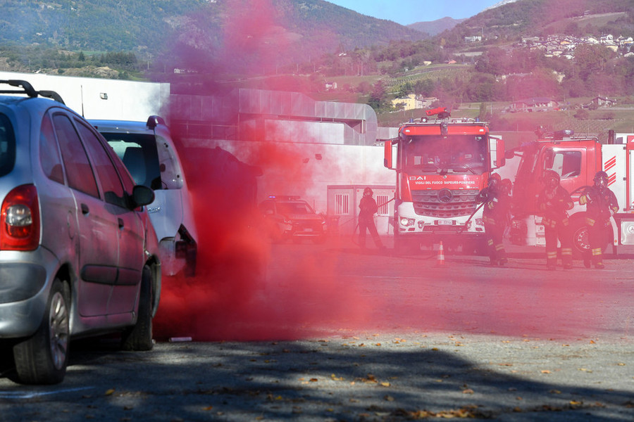 Intervento su incidente radiologico; mirata esercitazione di Protezione civile Intervento su incidente radiologico; mirata esercitazione di Protezione civile