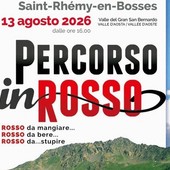 A St-Rhémy-en-Bosses torna 'Percorso in Rosso', viaggio tra sapori, musica e tradizione A St-Rhémy-en-Bosses torna 'Percorso in Rosso', viaggio tra sapori, musica e tradizione