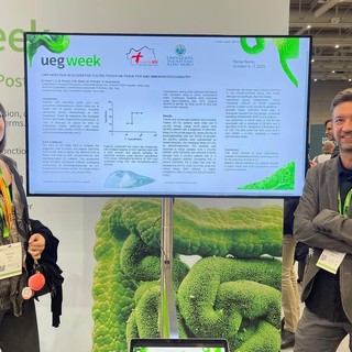 I gastrenterologi Raffaella Rima e Stefano Okolicsanyi