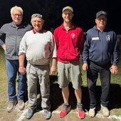 Da sn Fabrizio Requedaz, Pietro Meynet, Thomas Marchesi e Bruno Vaser