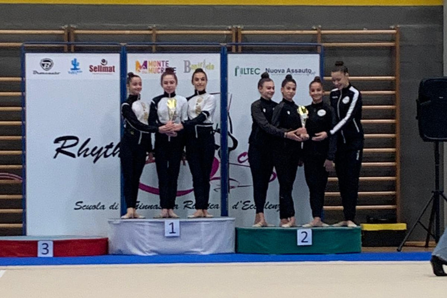 Ritmica: un successo e un terzo posto per il Club des Sports