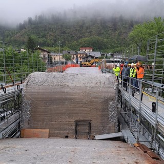 Charvensod, primi interventi migliorativi al ponte di Pont Suaz