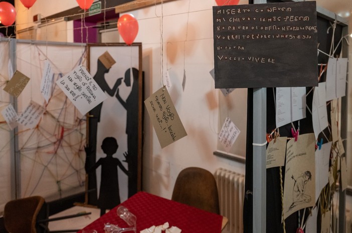 In 50 al 'percorso rosso' contro la violenza di genere