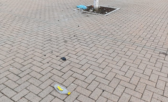 Quanti rifiuti 'parcheggiati' tra la Cidac e la partenza della funivia per Pila