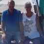 Patrizia Isdraele Romano insieme al marito Gianvito Pitta durante una recente vacanza nel Salento Patrizia Isdraele Romano insieme al marito Gianvito Pitta durante una recente vacanza nel Salento