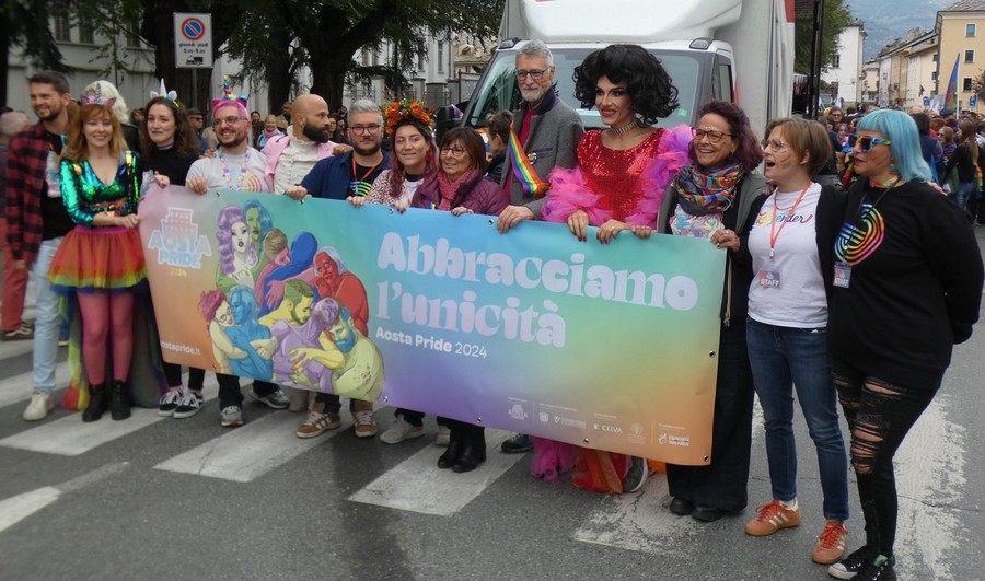 Aosta Pride, scontro sui fondi del Comune Aosta Pride, scontro sui fondi del Comune