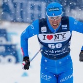 Chicco Pellegrino all'arrivo della sprint (photo credit OA Sport) Chicco Pellegrino all'arrivo della sprint (photo credit OA Sport)