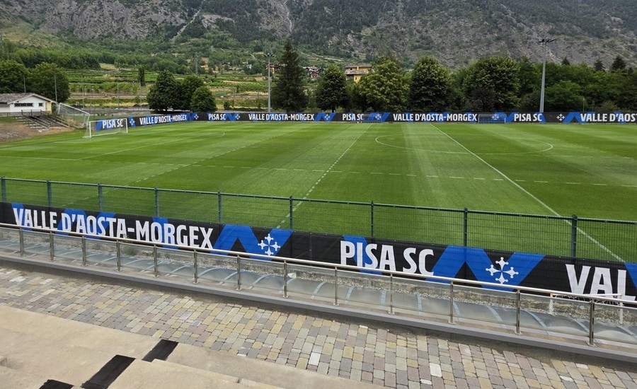 Furto al campo sportivo di Morgex, rubate divise e scarpe del Pisa in ritiro