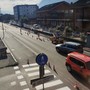 Un tratto di corso Lancieri ad Aosta Un tratto di corso Lancieri ad Aosta