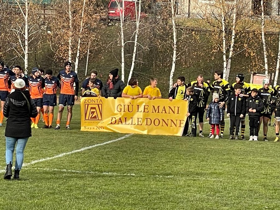 Stade Rugby e Zonta Club dicono insieme 'no' alla violenza sulle donne