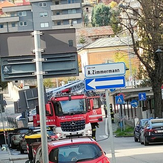 Domato incendio in un alloggio nel centro cittadino di Aosta