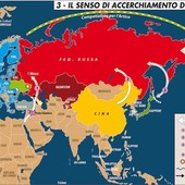 L'accerchiamento della Russia (fonte Limes)