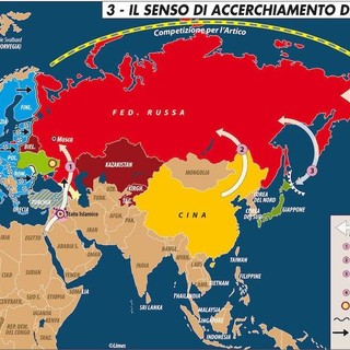 L'accerchiamento della Russia (fonte Limes)