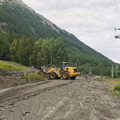Frana sulla regionale di Rhemes, aperta finestra di transito dalle 12 alle 13