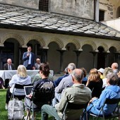 La presentazione del progetto lo scorso luglio ad Aosta