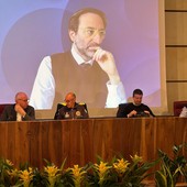Il tavolo tecnico durante la riunione di questa mattina
