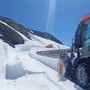 Al via lo sgombero neve al colle del Gran San Bernardo