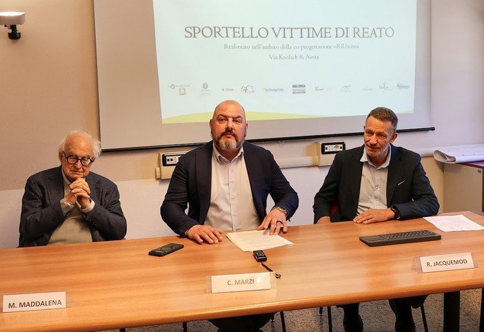 Aosta, apre lo sportello per le vittime di reato; assistenza gratuita e supporto psicologico