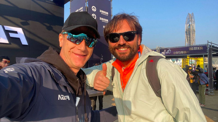 Rocco Schiavone (a sn) e Andrea Cicini