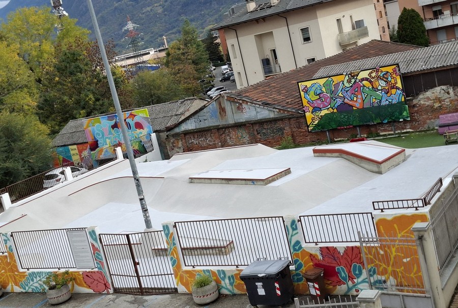 Aosta, riapre oggi lo Skate Park vicino a Plus