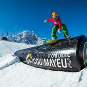 Snowboard, a Mariotti e Colombo lo Slope style di Courmayeur