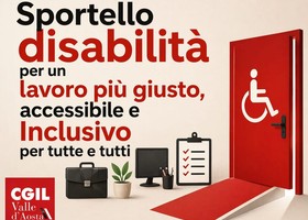 Cgil VdA inaugura lo Sportello Disabilità, 'punto di riferimento per lavoratori e famiglie'