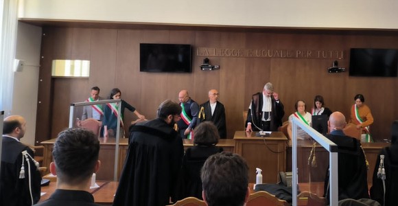 La Corte d'assise alla lettura della sentenza