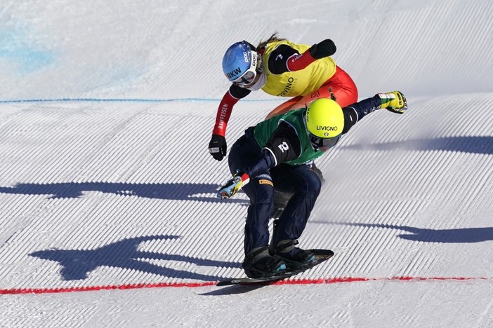 Olimpiadi invernali, Michela Moioli bronzo nell’Sbx snowboard a Livigno Olimpiadi invernali, Michela Moioli bronzo nell’Sbx snowboard a Livigno