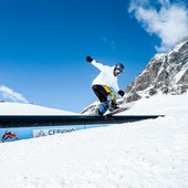 Cnp snowboard, sei podi rossoneri di giornata nel Gigante di Cervinia