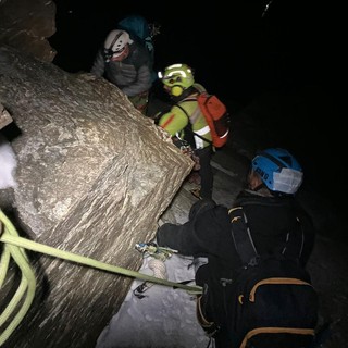 In salvo gli alpinisti bloccati da ieri sul Cervino