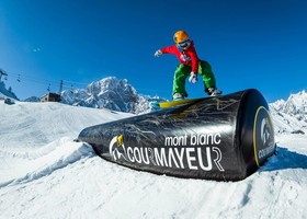 Snowboard, a Mariotti e Colombo lo Slope style di Courmayeur Snowboard, a Mariotti e Colombo lo Slope style di Courmayeur